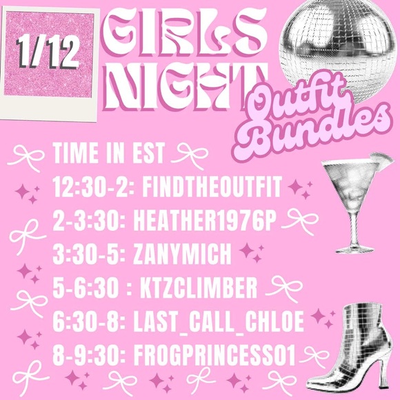 1/12 Girls Night PFF Parade 🪩💕✨ - Picture 2 of 3